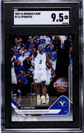 Graded 2025 Topps Bowman U Now AJ Dybantsa #1 Rookie RC Basketball Card SGC 9.5 Mint+