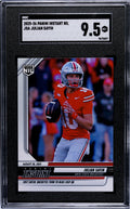Graded 2025 Panini Instant NIL Julian Sayin #JSA Rookie RC Football Card SGC 9.5 Mint+