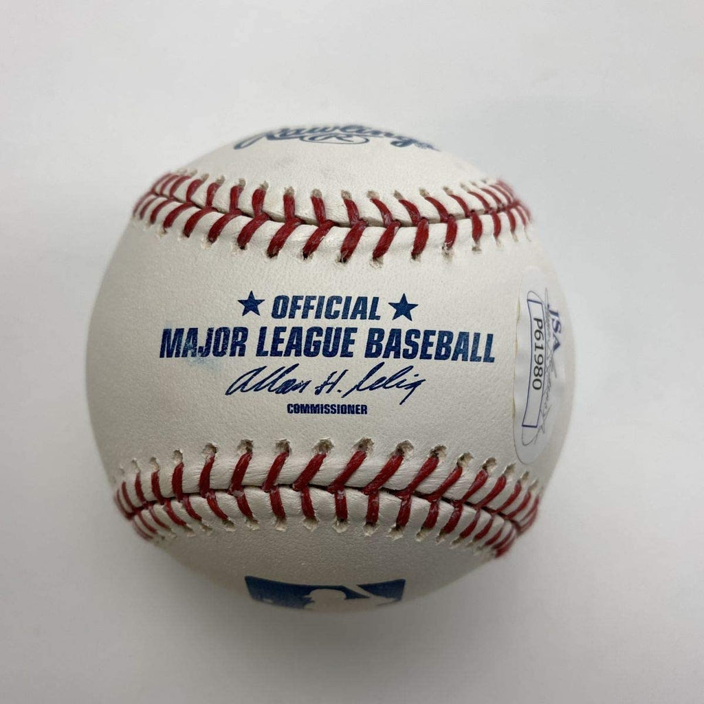 Autographed/Signed Zack Wheeler Rawlings Official Major League ROML Baseball JSA COA Auto