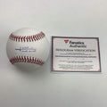 Autographed/Signed Juan Soto Rawlings Official Major League Baseball ROML Fanatics & MLB COA
