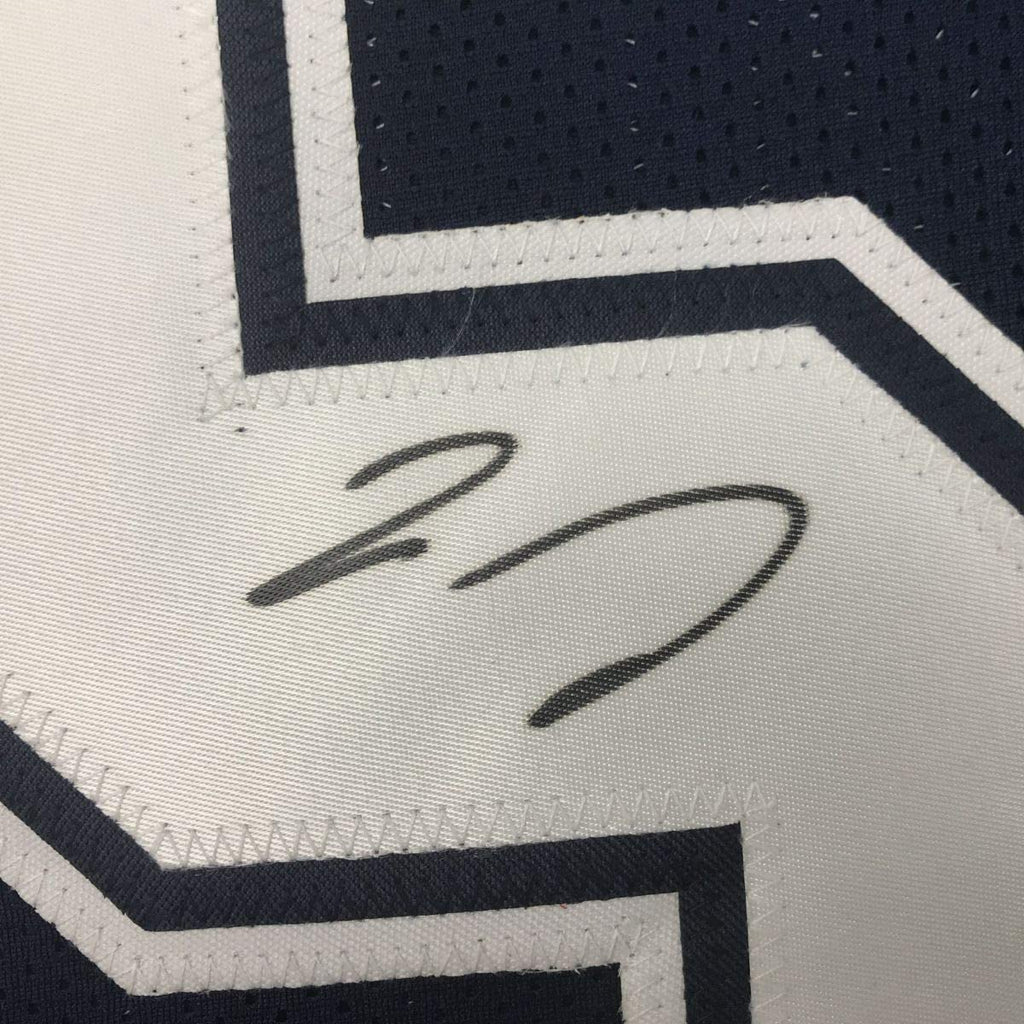 Autographed/Signed Jaylon Smith Dallas Dark Blue Football Jersey PSA/DNA COA