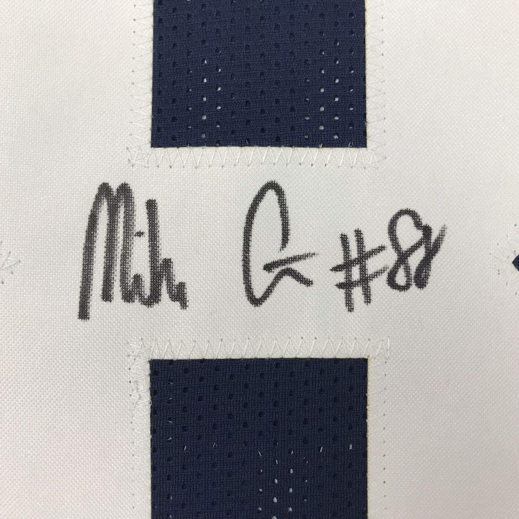 Autographed/Signed Mike Gesicki Penn State Blue College Football Jersey JSA COA
