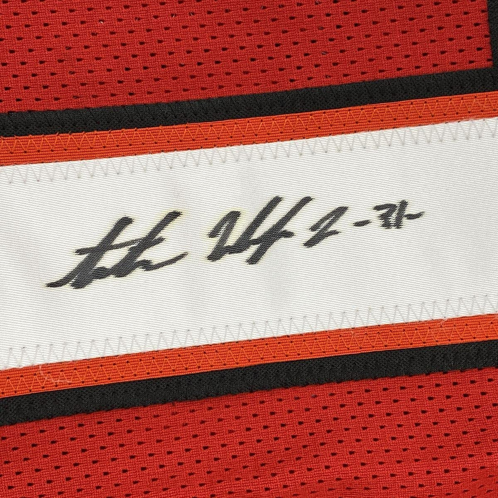 Autographed/Signed Antoine Winfield Jr Tampa Bay Red Football Jersey PSA/DNA COA