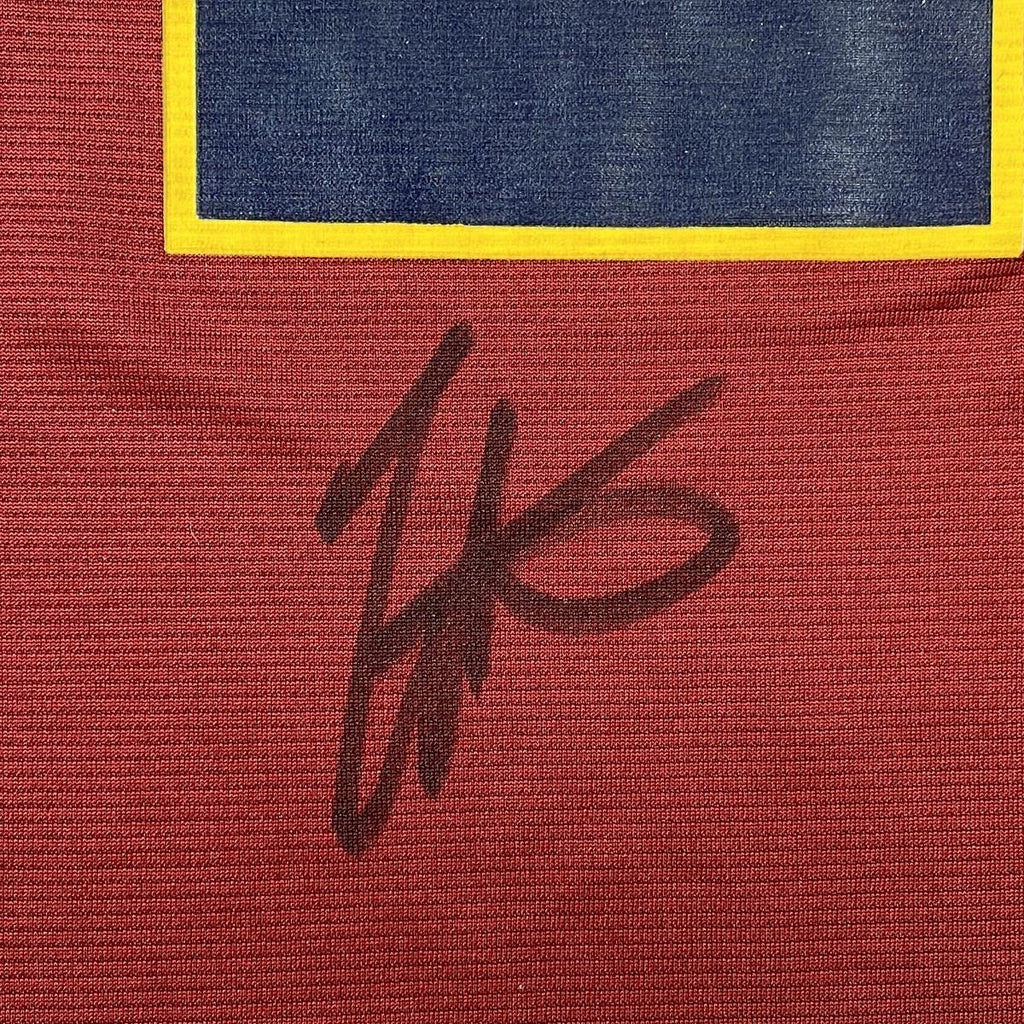 Autographed/Signed Collin Sexton Cleveland Cavaliers Red Basketball Jersey Fanatics COA