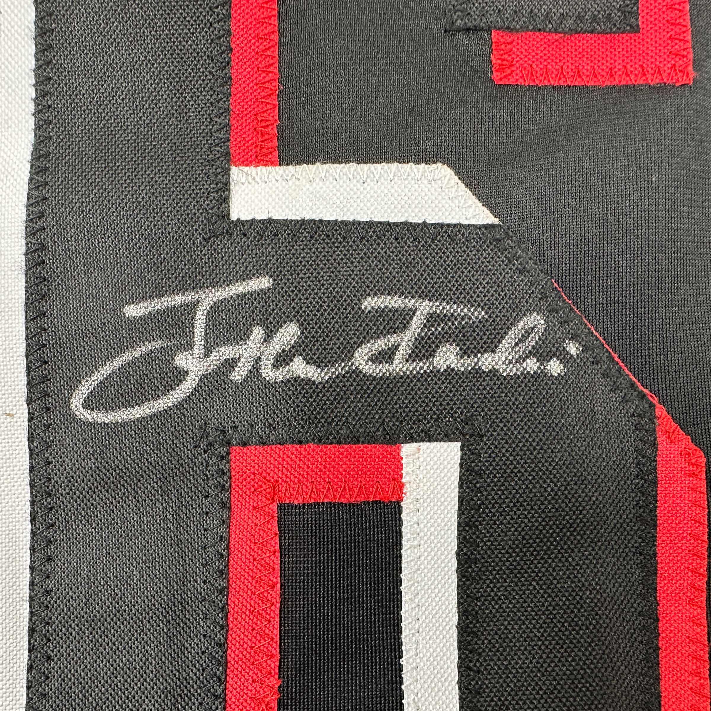Autographed/Signed Jonathan India Cincinnati Black City Connect Baseball Jersey Beckett BAS COA