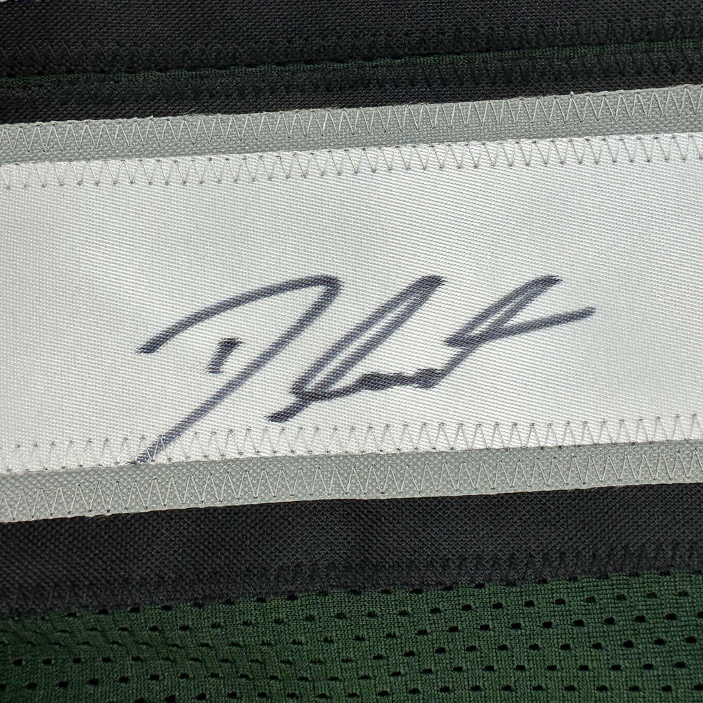 Autographed/Signed D'Andre Swift Philadelphia Green Football Jersey JSA COA
