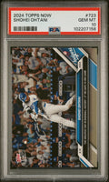 Graded 2024 Topps Now Shohei Ohtani #723 Baseball Card PSA 10 Gem Mint