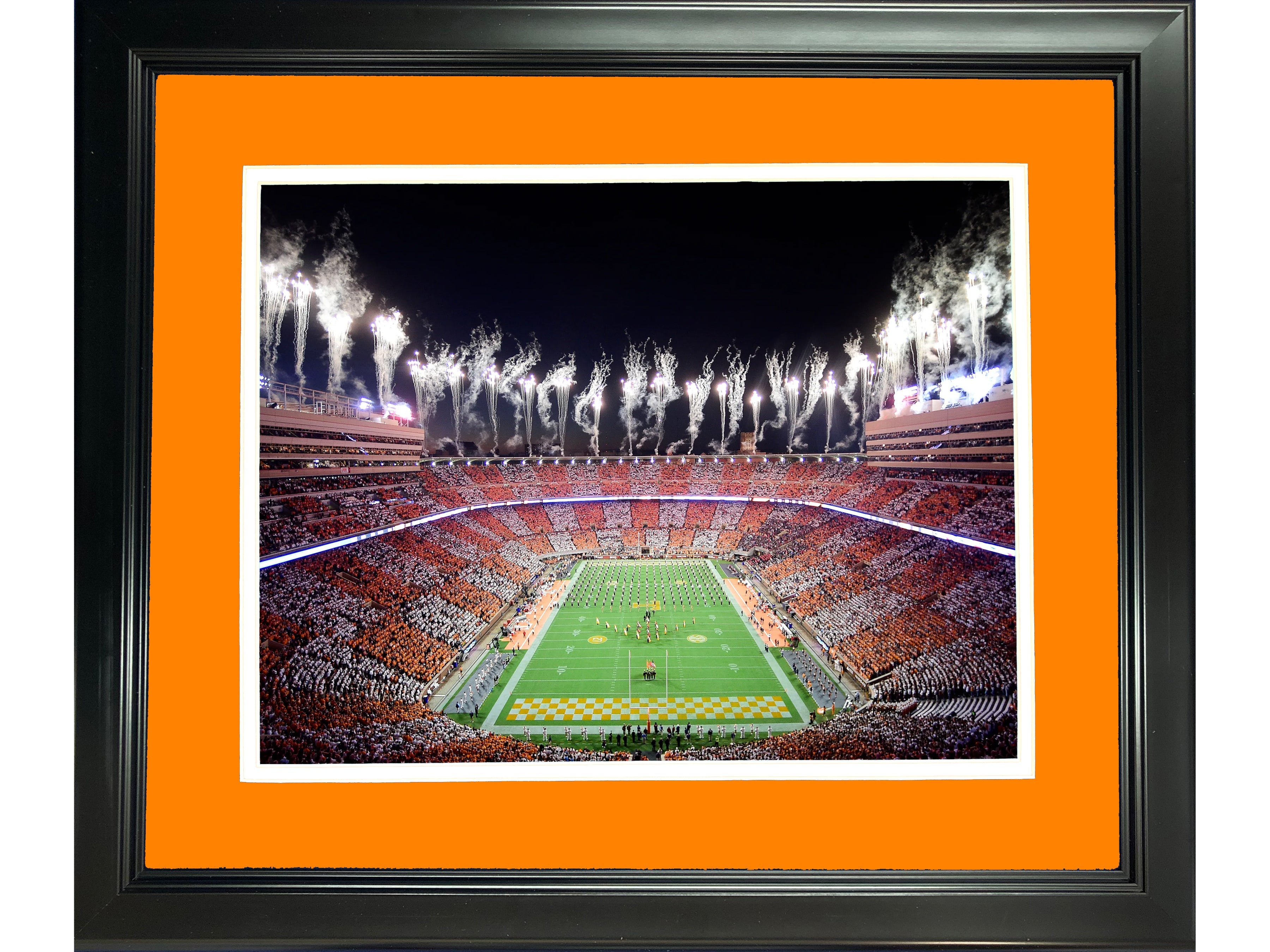 Framed Neyland Stadium Tennessee Volunteers 11"x14" NCAA Football Photo Professionally Matted